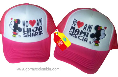 Gorras MINNIE - MAMÁ E HIJA (Nombres)