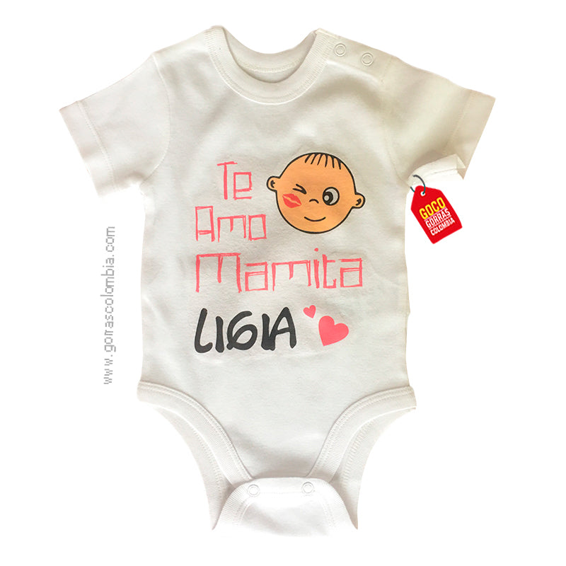 Body TE AMO MAMITA (Nombre)