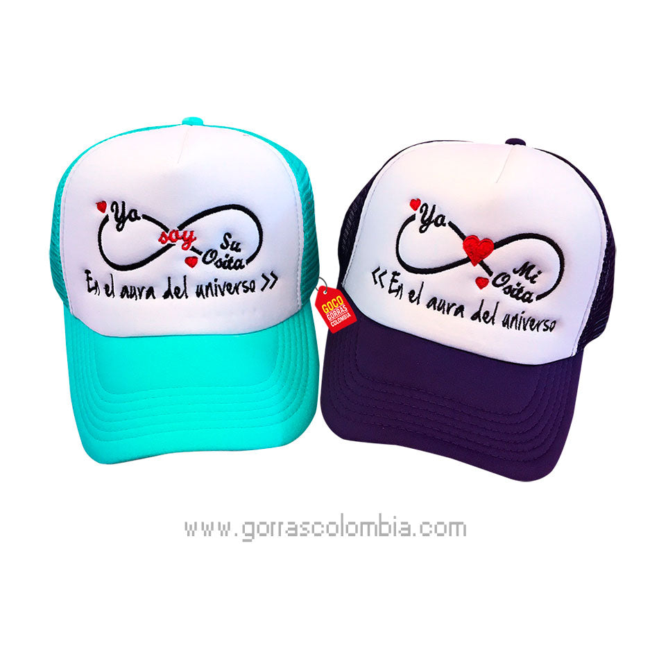 Gorras INFINITO - EN EL AURA DEL UNIVERSO (Apodo)