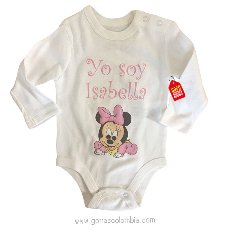 Body MINNIE BABY (Nombre)