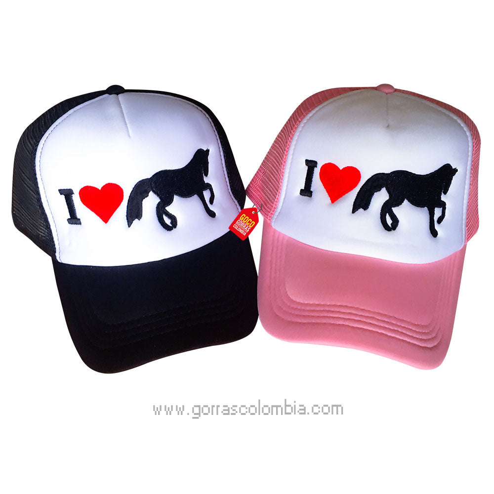 Gorras I LOVE CABALLO