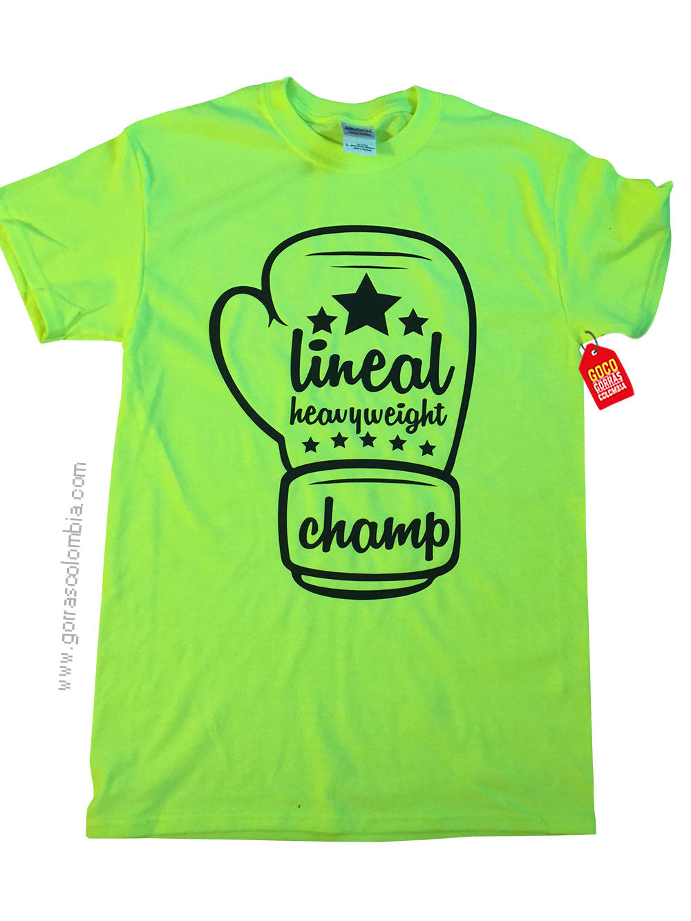 Camiseta GUANTE BOXING LINEAL CHAMP
