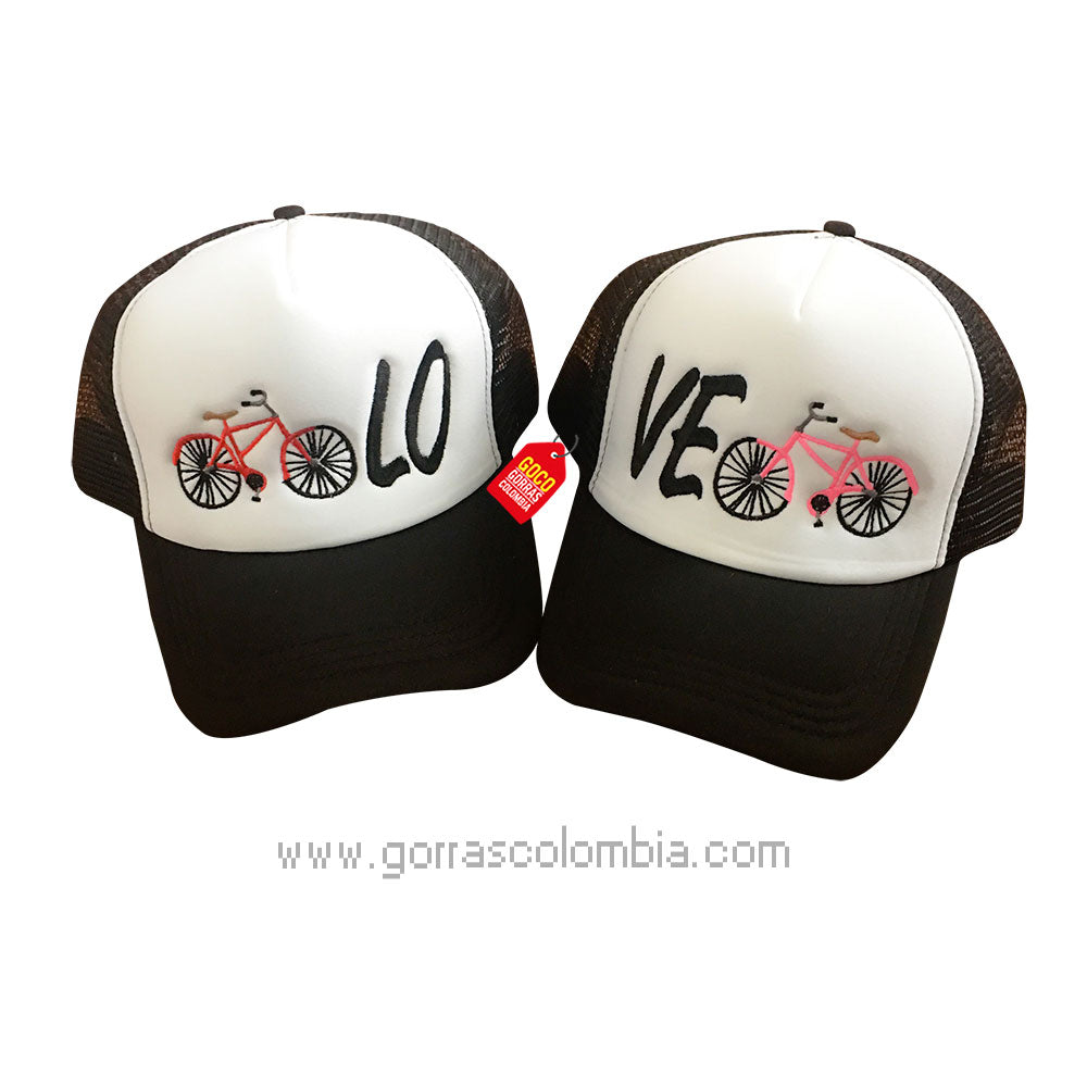 Gorras LOVE BICICLETAS
