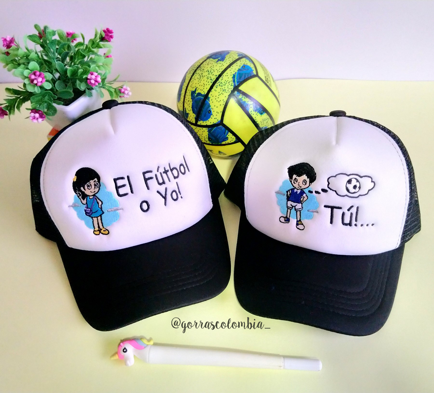 Gorras EL FÚTBOL O YO?... TÚ!