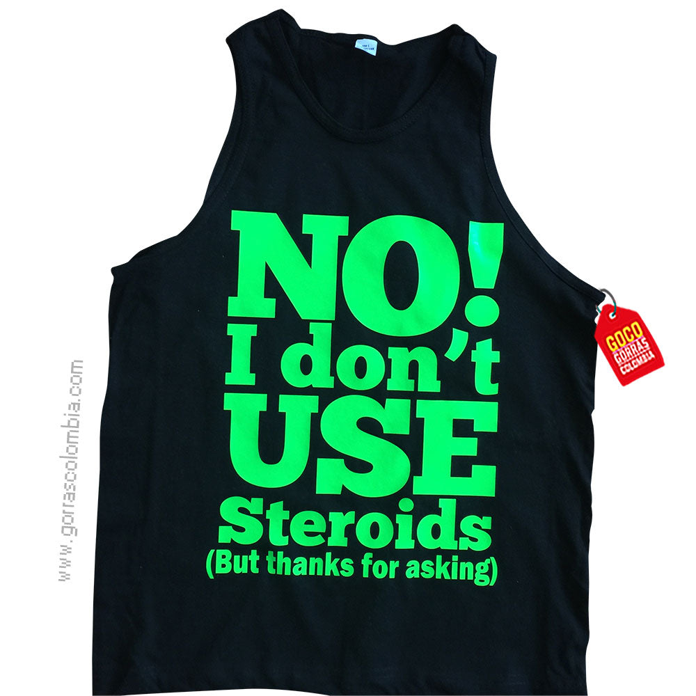 Esqueleto NO! I DON´T USE STEROIDS