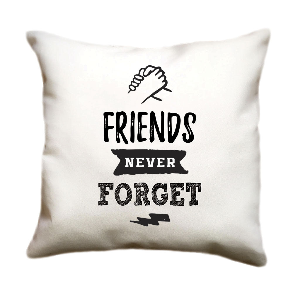 Cojín FRIENDS NEVER FORGET (Texto)