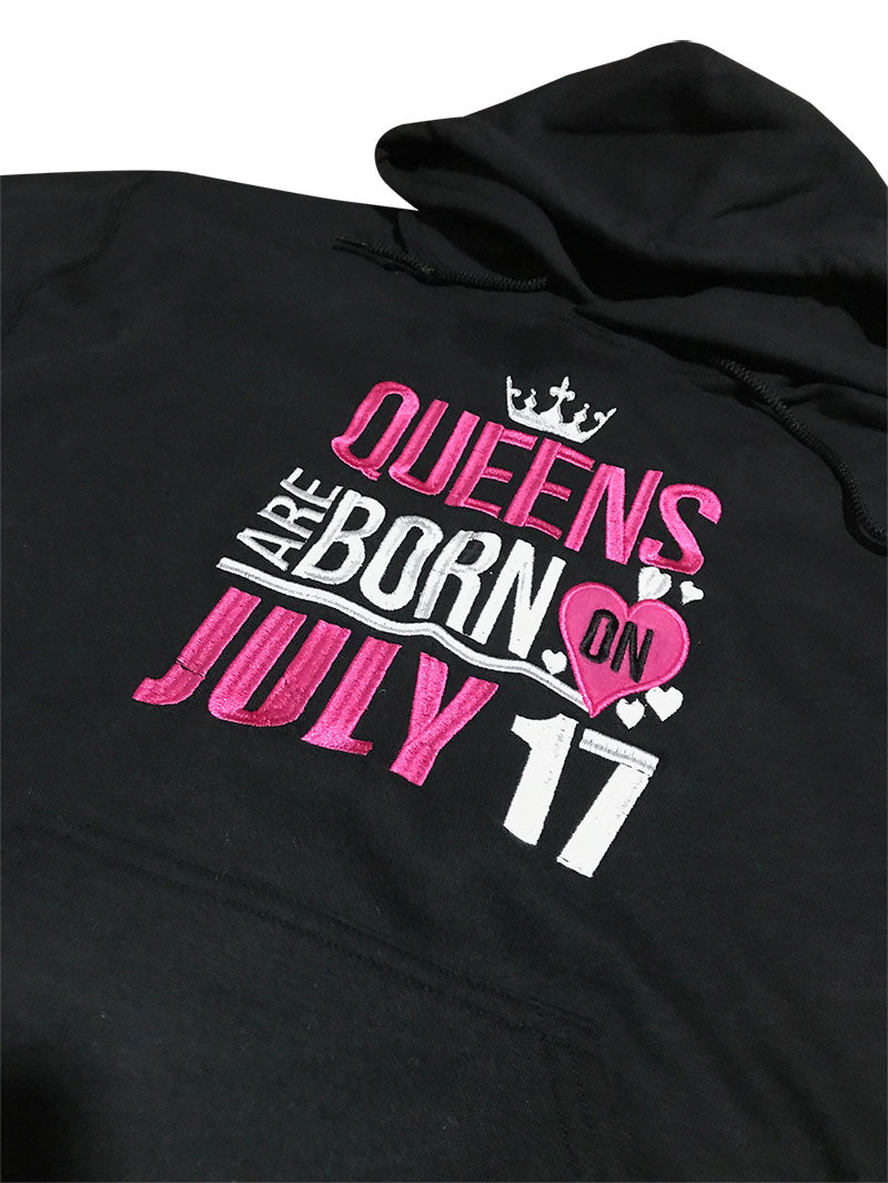 Buzo Cumpleaños: QUEENS ARE BORN ON... (Fecha)