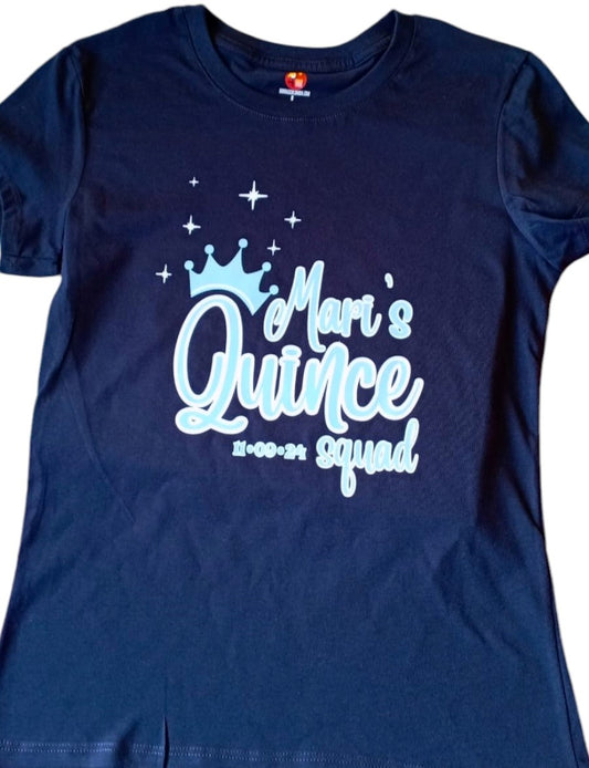 Camiseta Cumpleaños QUINCE SQUAD