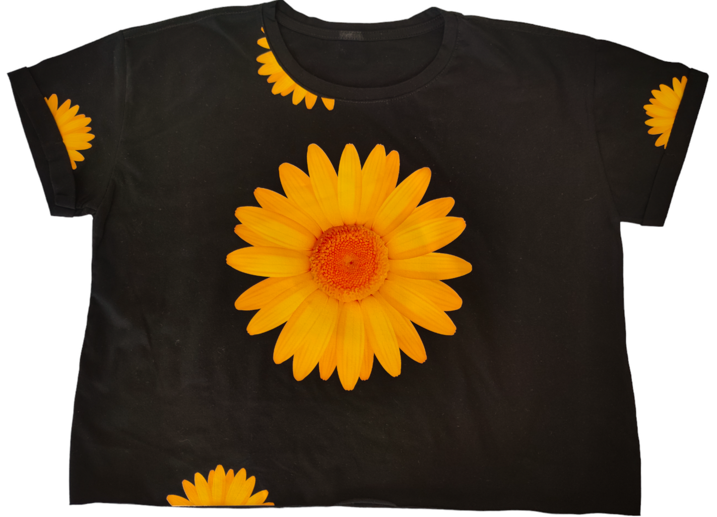 Camiseta FLORES GIRASOL Gorras Colombia