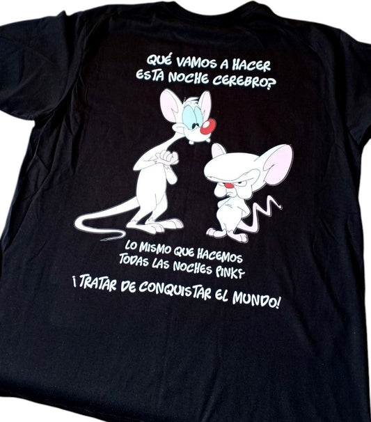 Camiseta PINKY Y CEREBRO