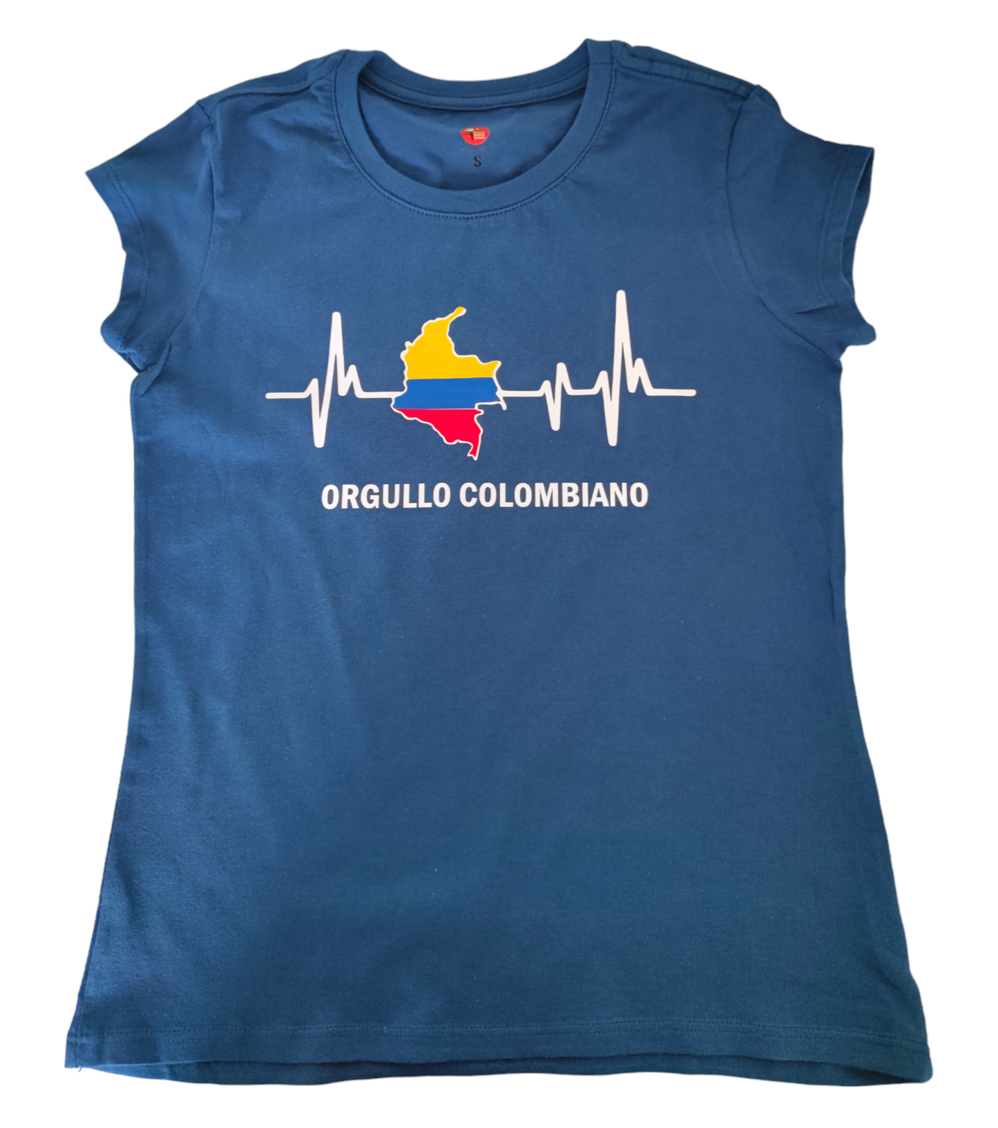 Camiseta MAPA DE COLOMBIA (Frase)