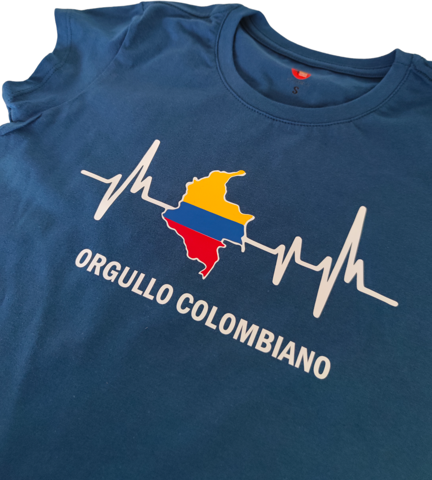 Camiseta MAPA DE COLOMBIA (Frase)