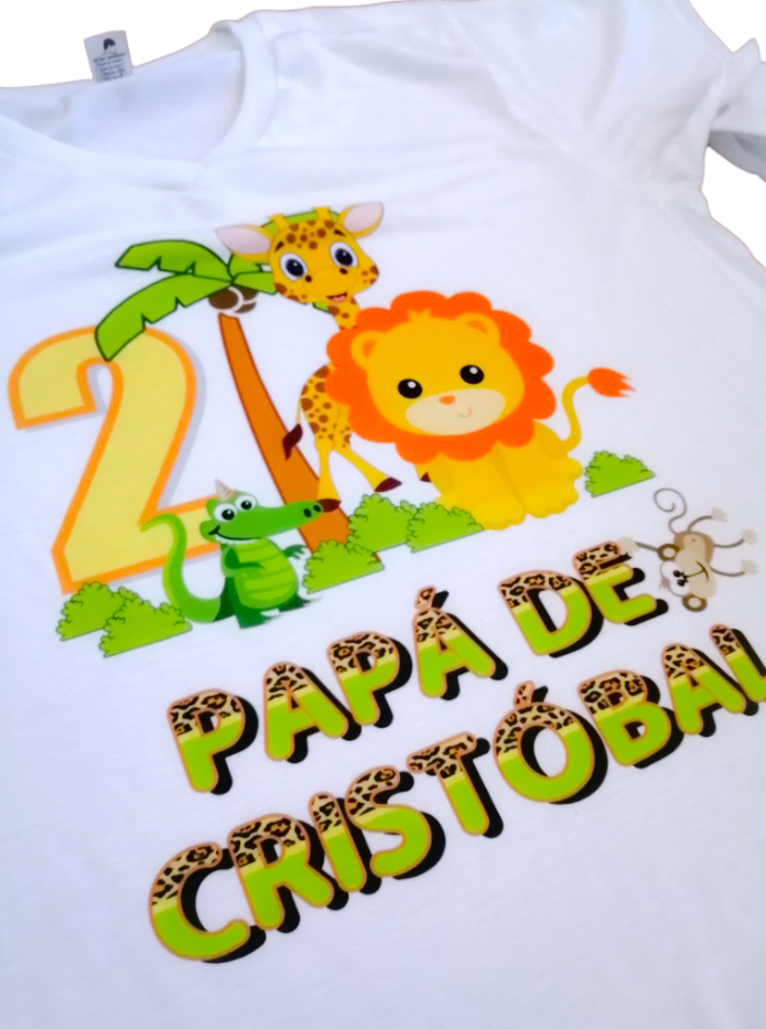 Camiseta ANIMALES SAFARI Gorras Colombia