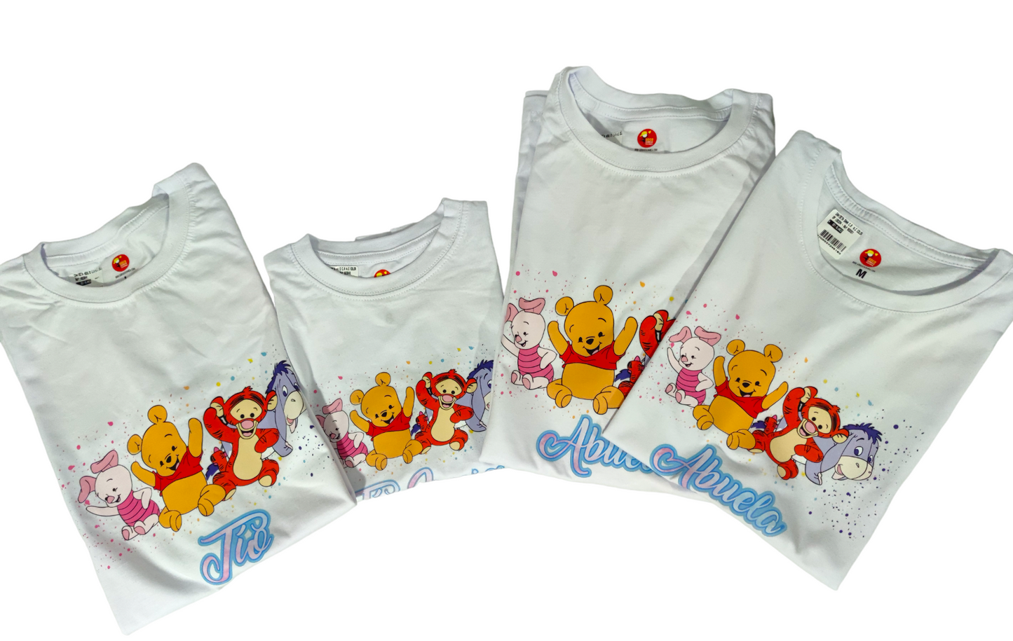 Camiseta WINNIE THE POOH Y SUS AMIGOS (Parentesco)