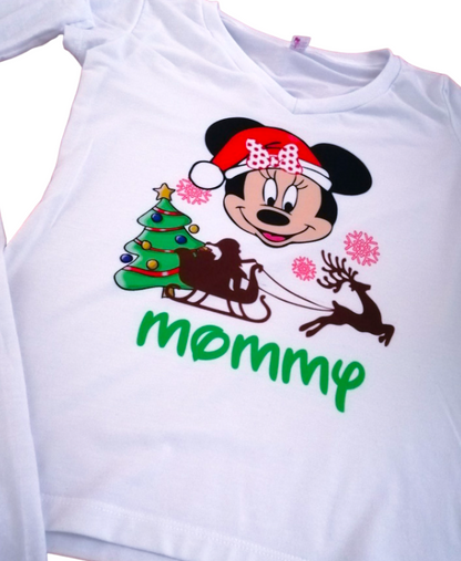 Familia Mickey Mouse en Navidad (nombre)