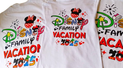 Camiseta DISNEY MICKEY FAMILY VACATION