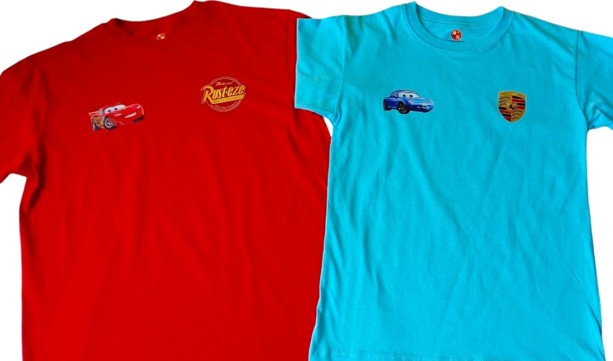 Camiseta CARS RAYO MCQUEEN / SALLY