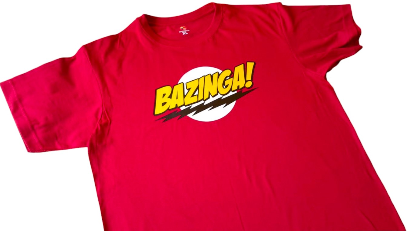 Camiseta BAZINGA!