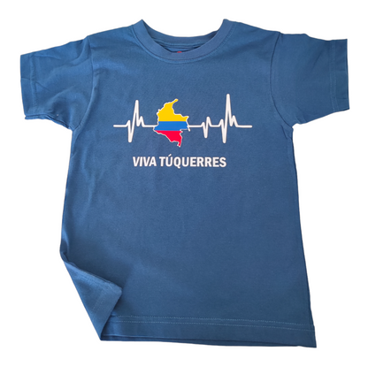 Camiseta MAPA DE COLOMBIA (Frase)