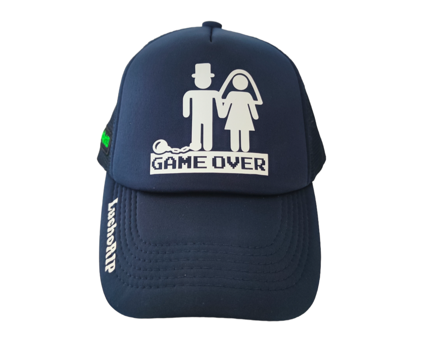 Gorra GAME OVER - MATRIMONIO (Nombre-Hashtag)