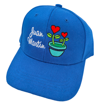 Gorra PLANTA CORAZÓN (Nombre)