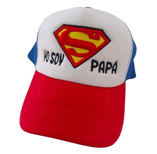 Gorra SUPERMAN 3D - YO SOY SUPER PAPÁ