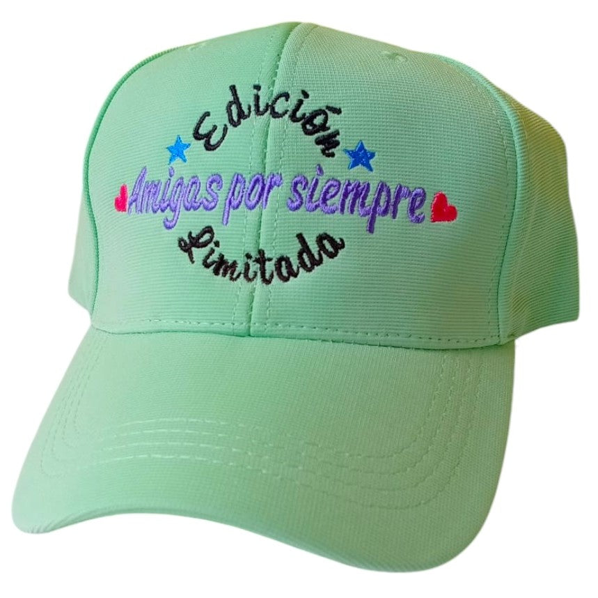 Gorra AMIGAS POR SIEMPRE (Nombre)