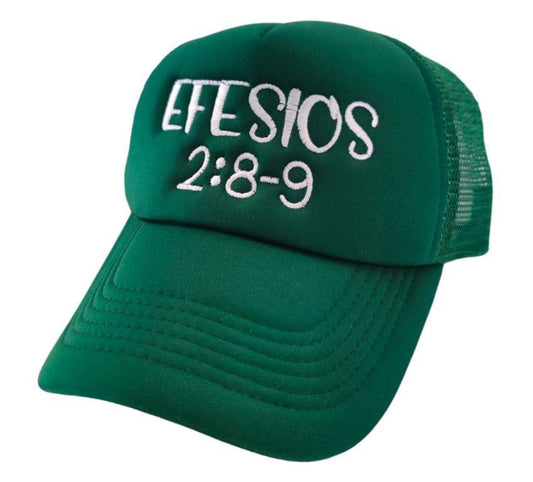 Gorra CITA BÍBLICA: EFESIOS 2:8-9