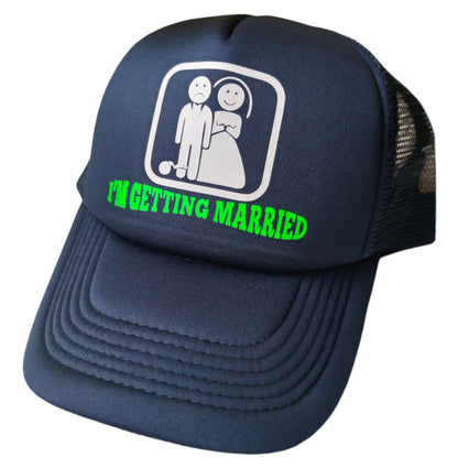 Gorra I´M GETTING MARRIED (Frase)