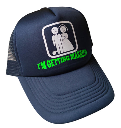 Gorra I´M GETTING MARRIED (Frase)