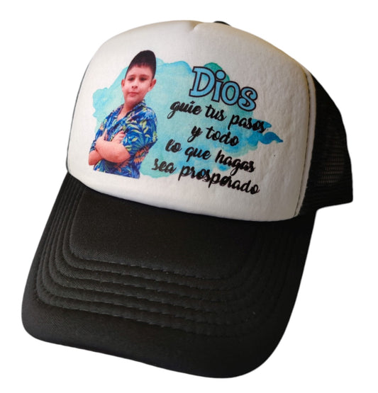 Gorra DIOS GUÍE TUS PASOS... (Foto)