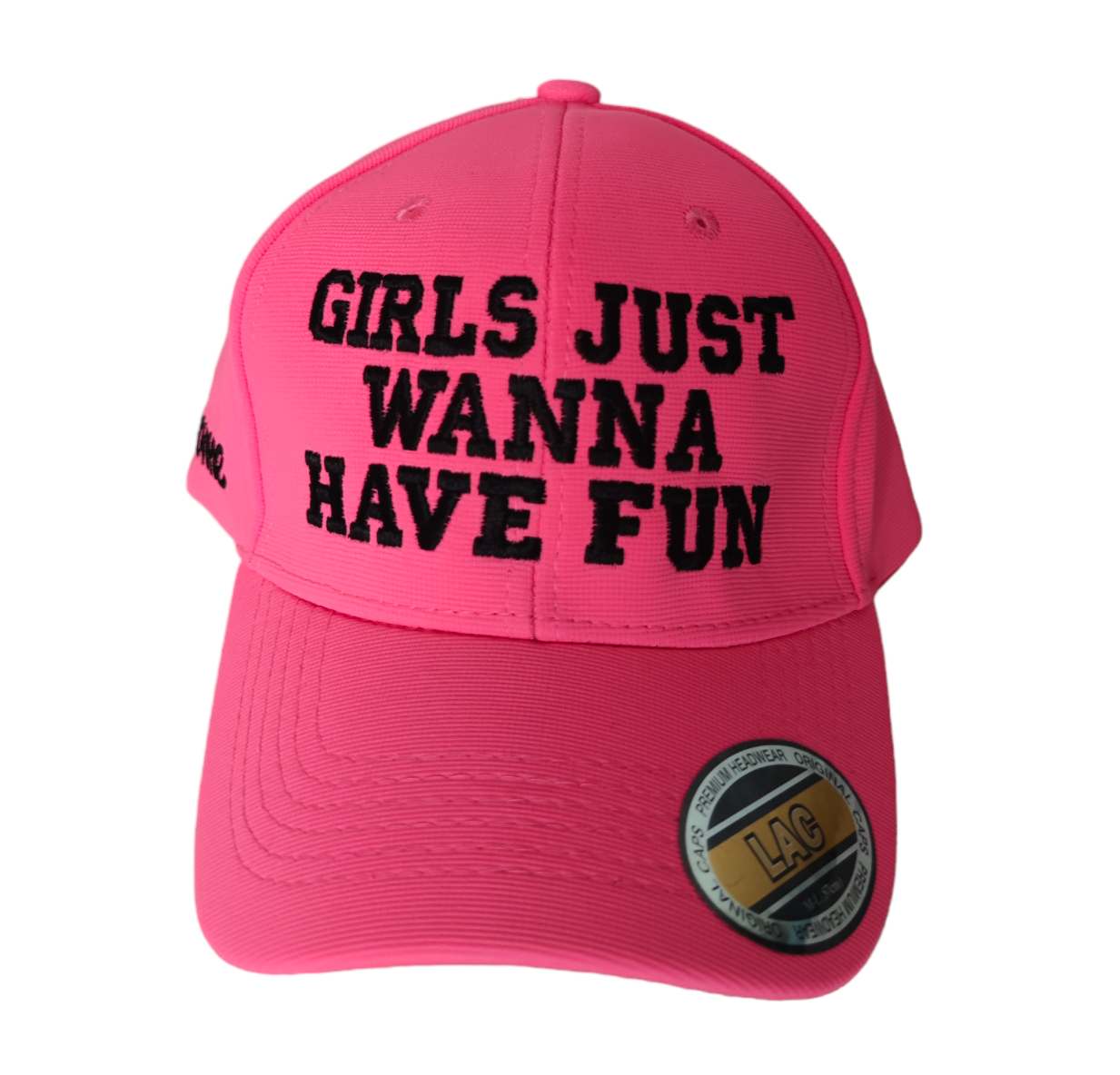 Gorra GIRLS JUST WANNA HAVE FUN (Nombre)