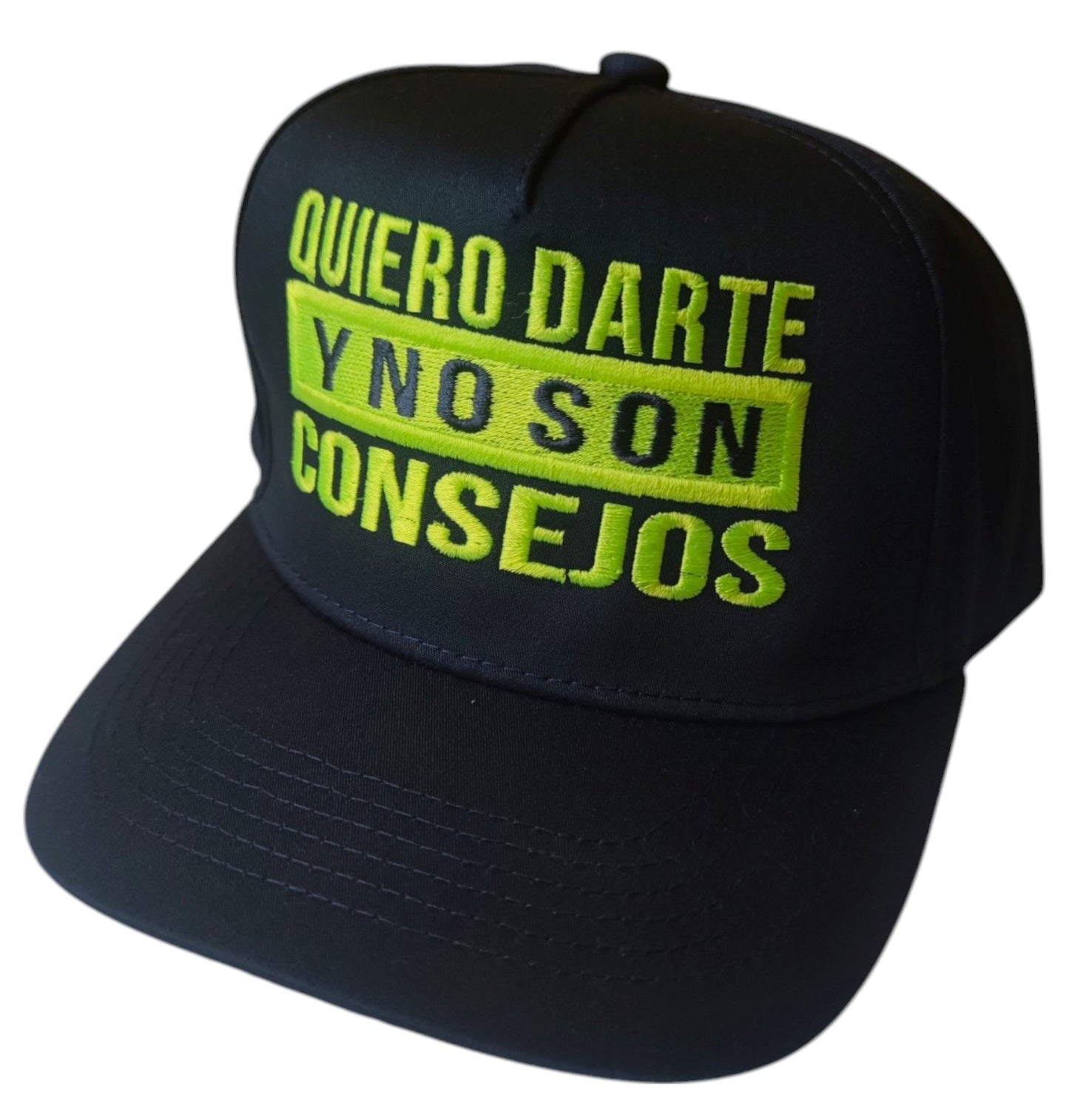 Gorra QUIERO DARTE Y NO SON CONSEJOS