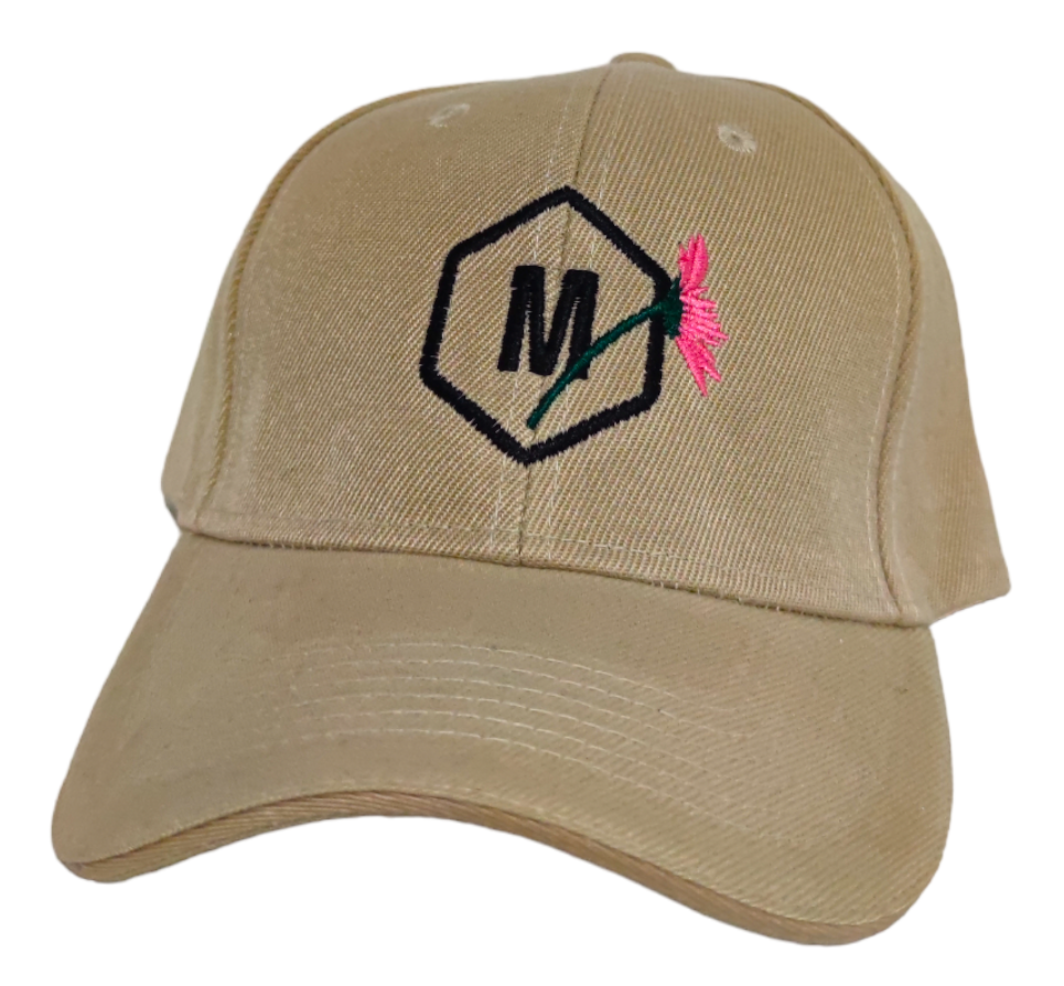 Gorra MONOGRAMA M - HEXÁGONO CON FLOR