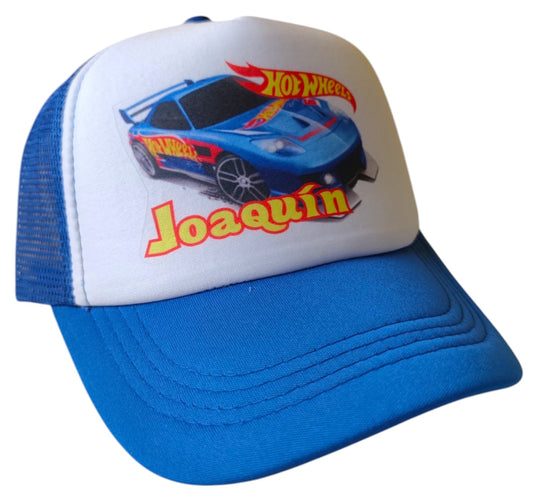 Gorra CARRO HOT WHEELS (Nombre)