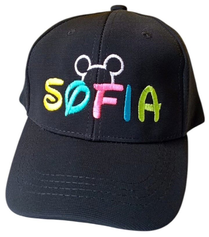 Gorra OREJAS MICKEY SOFIA (Nombre)