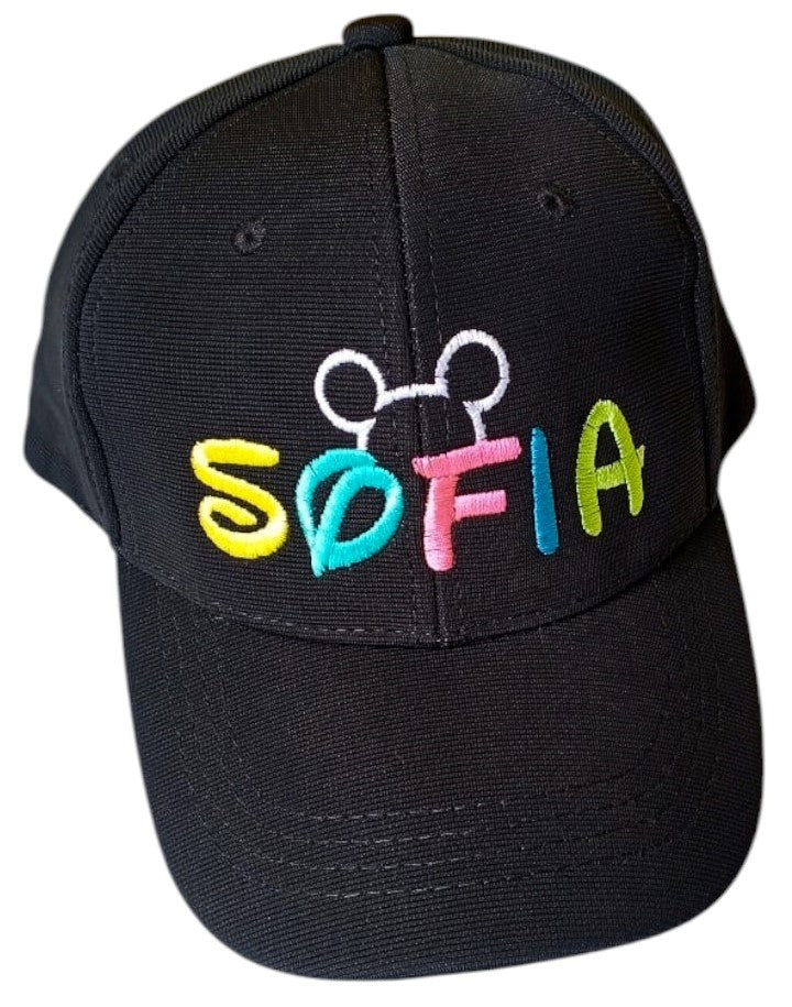 Gorra OREJAS MICKEY SOFIA (Nombre)