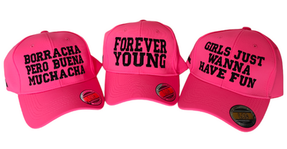 Gorras FRASES PARA FIESTA (Nombre)