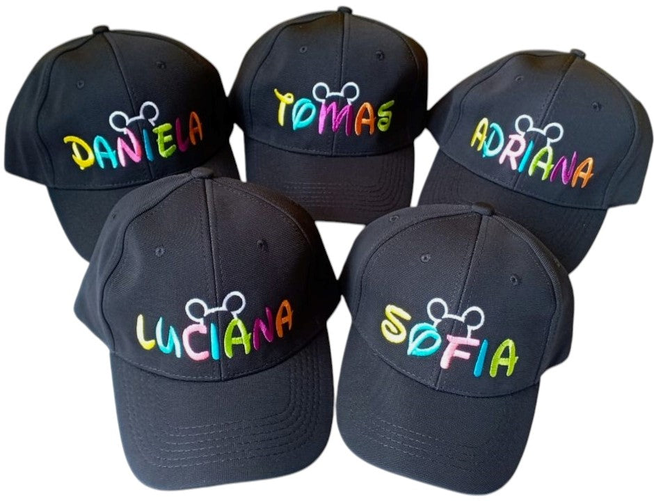 Gorra OREJAS MICKEY NOMBRES