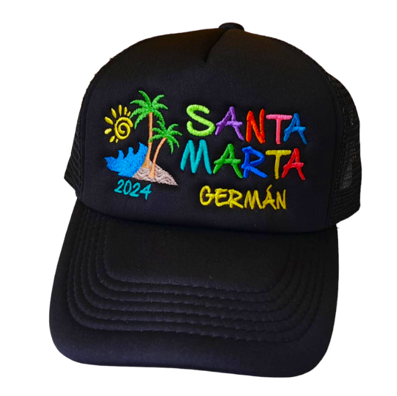 Gorra PLAYA - SANTA MARTA (Nombre-Año)