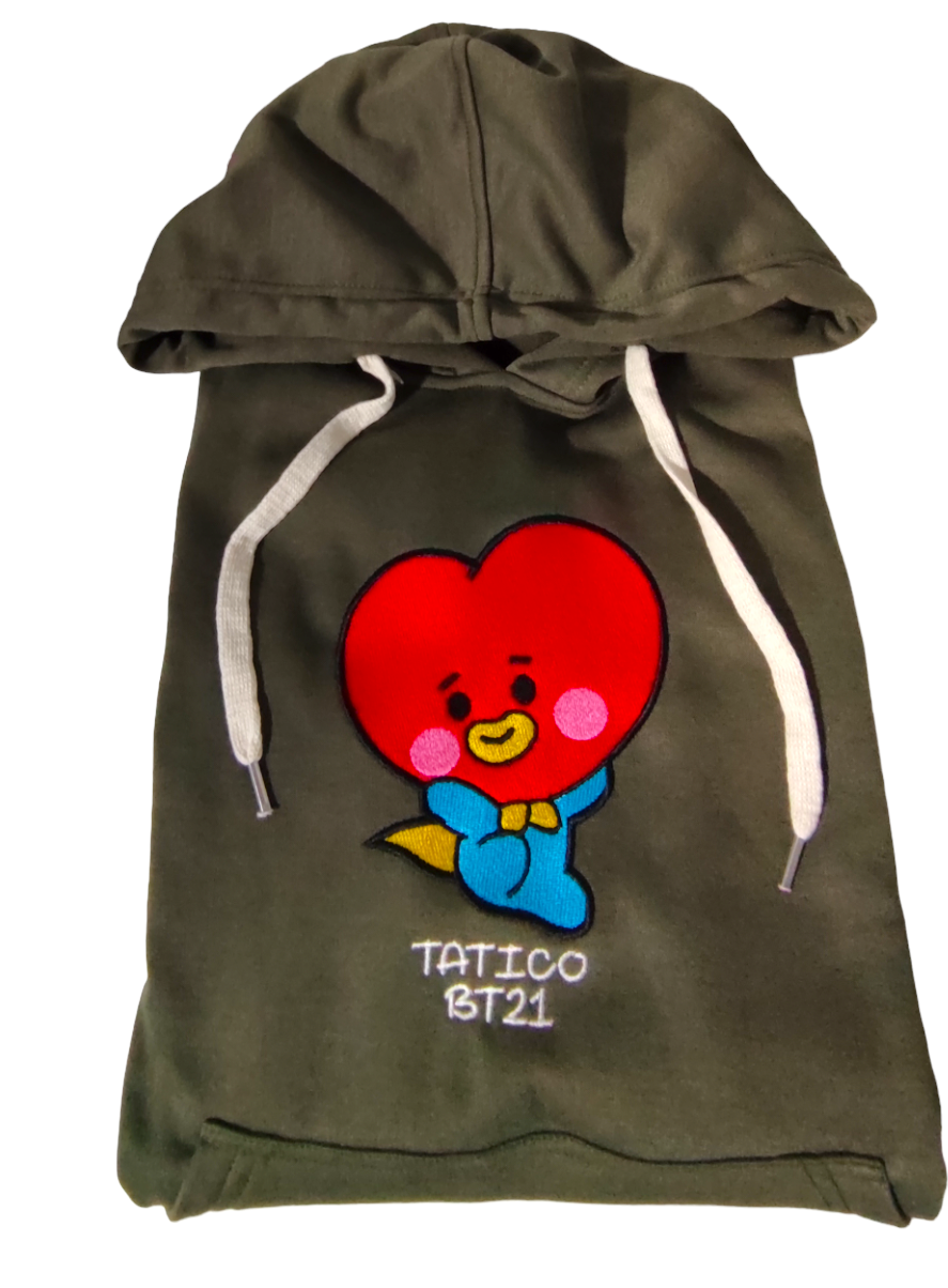 Buzo BTS - BT21 TATA (Nombre)