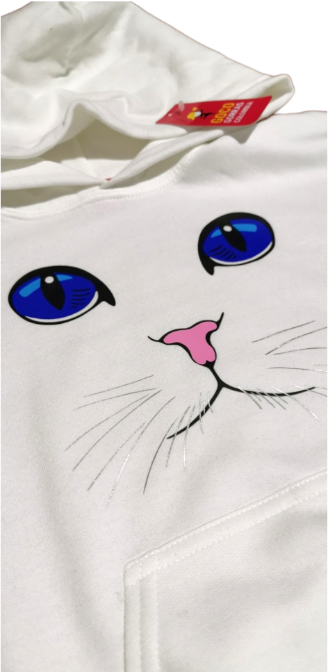 Gato con discount buzo