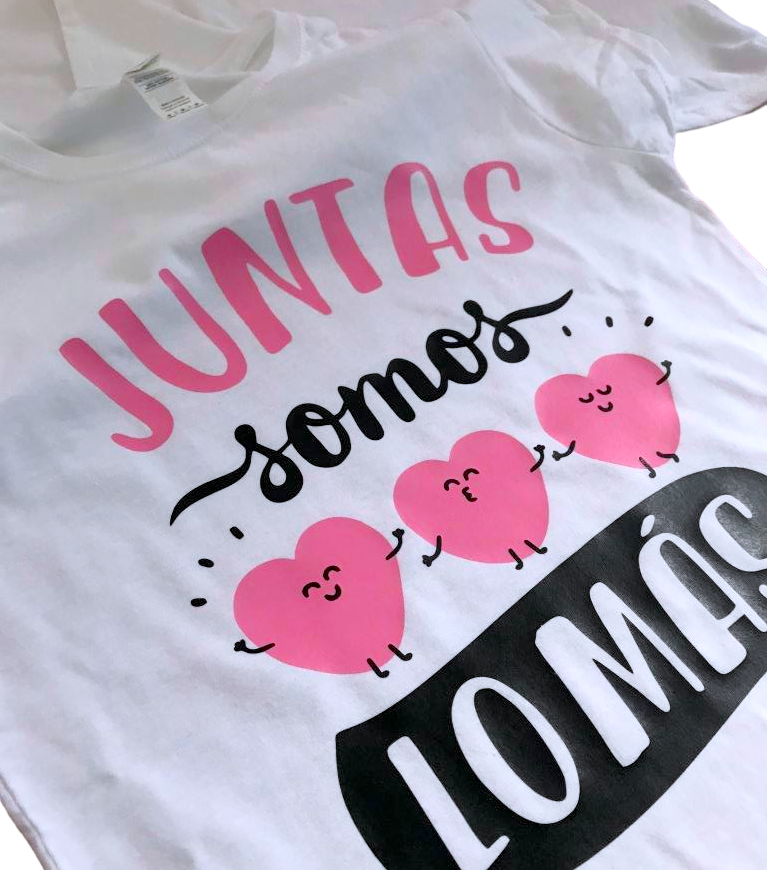 Camiseta JUNTAS SOMOS LO MÁS