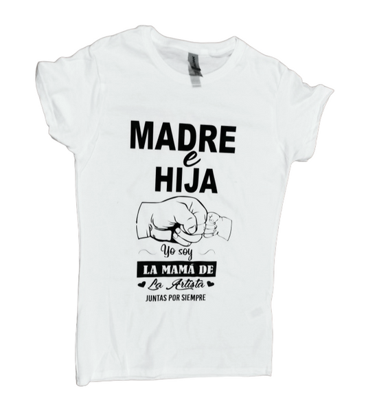 Camiseta MADRE E HIJA - PUÑITOS