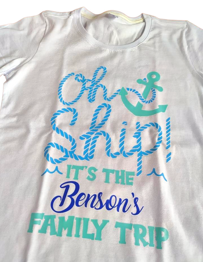 Oh ship! It´s the Benson´s family trip