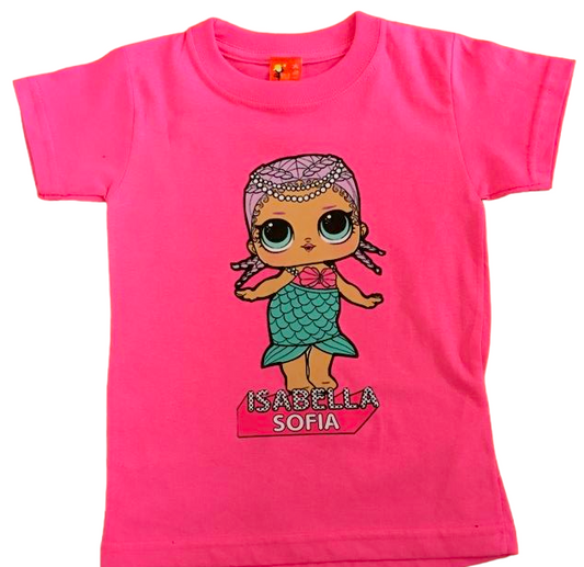 Camiseta MUÑECA LOL SIRENA