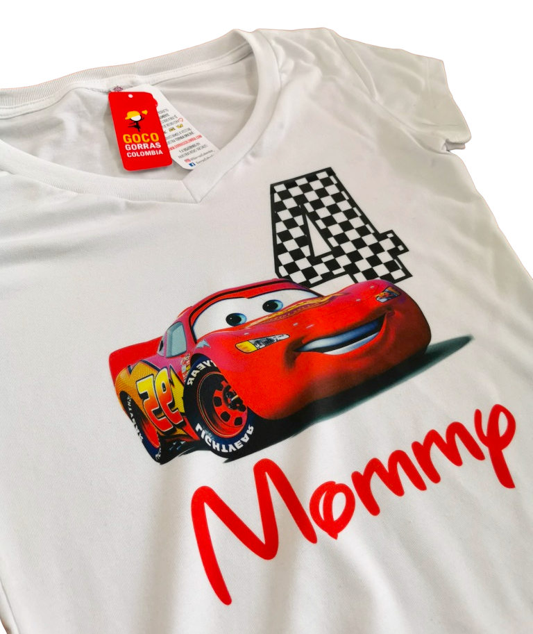 Camiseta CARS RAYO MCQUEEN