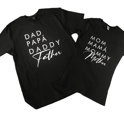 Camiseta DAD / MOM