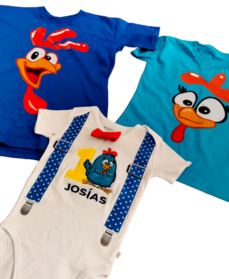 Camiseta / Body - LA GALLINA PINTADITA