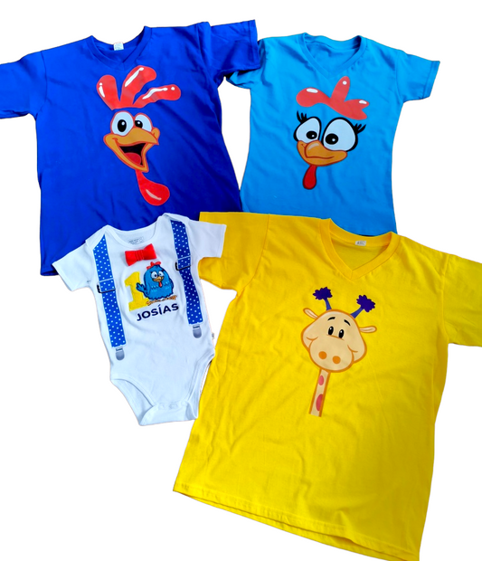 Camiseta / Body - LA GALLINA PINTADITA